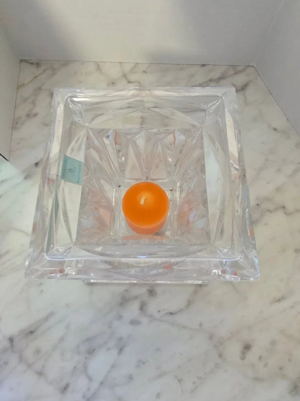 Quad Prism Crystal Candle Holders by PartyLight - Picture 6 of 12